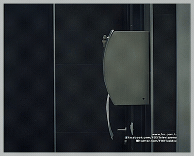 A Picture Of A Man Opening A Door With The Website Www.fox.com.tr At The Top GIF
