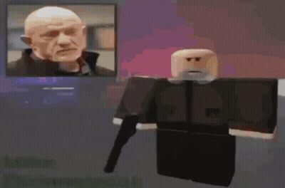 A Picture Of A Man With A Beard And A Gun Next To A Picture Of Another Man With A Beard . GIF