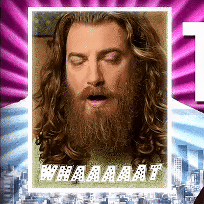 A Picture Of A Man With A Beard And The Words Whaaaat On The Bottom GIF