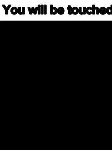 A Picture Of A Man With A Beard And The Words " You Will Be Touched " At The Top GIF
