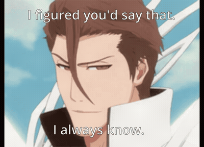 A Picture Of A Man With A Caption That Says I Figured You 'D Say That GIF
