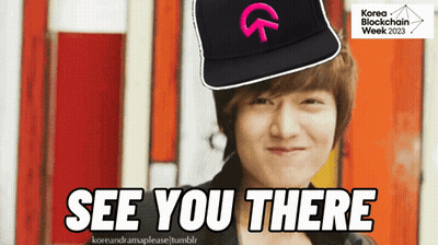A Picture Of A Man With A Hat On His Head And The Words See You There GIF