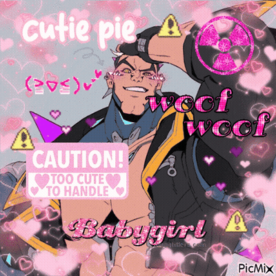 A Picture Of A Man With A Sign That Says Caution GIF