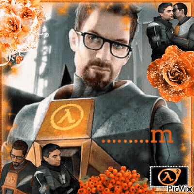 A Picture Of A Man With Glasses And A Lambda Symbol On His Chest GIF