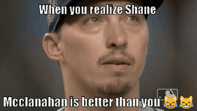 A Picture Of A Man With The Caption When You Realize Shane Mcclanahan Is Better Than You GIF