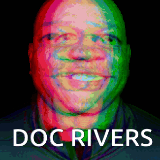 A Picture Of A Man With The Name Doc Rivers GIF