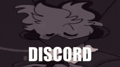 A Picture Of A Man With The Word Discord Written On It GIF