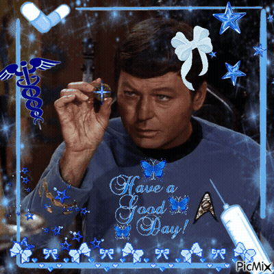 A Picture Of A Man With The Words Have A Good Day On It GIF