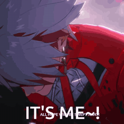 A Picture Of A Man With The Words It 'S Me All Hope Is Sweep Away GIF