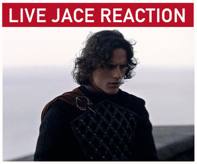 A Picture Of A Man With The Words Live Jace Reaction Above Him GIF