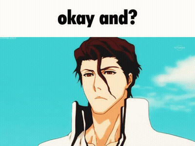 A Picture Of A Man With The Words " Okay And " On The Top GIF