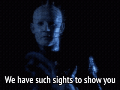 A Picture Of A Man With The Words We Have Such Sights To Show You GIF