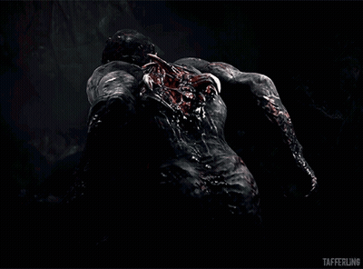 A Picture Of A Monster With Tafferling Written On It GIF