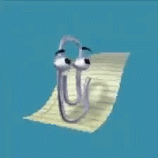 A Picture Of A Paper Clip With Googly Eyes GIF