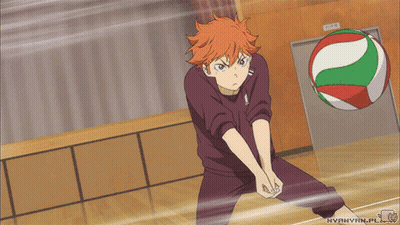A Picture Of A Person Playing Volleyball With Nyannyam.pl In The Bottom Right Corner GIF