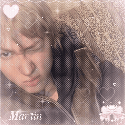 A Picture Of A Person With The Name Martin Written On It GIF