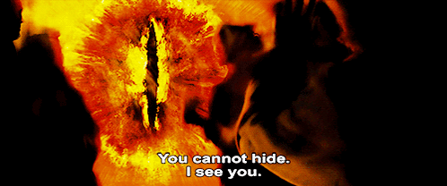 A Picture Of A Person With The Words You Cannot Hide I See You GIF