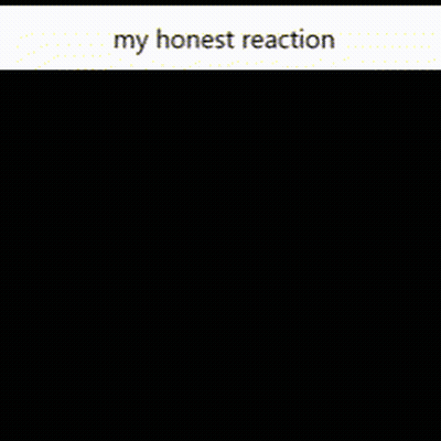 A Picture Of A Pigeon With The Words My Honest Reaction Written On The Bottom GIF