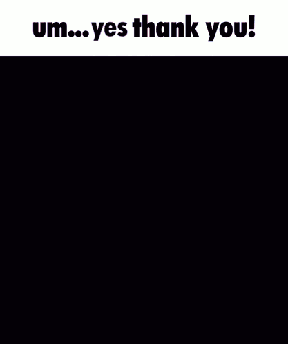 A Picture Of A Pink Object With Yellow Legs And The Words Um Yes Thank You GIF