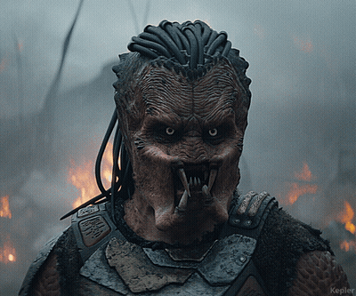 A Picture Of A Predator With The Name Kepler On The Bottom Right Corner GIF