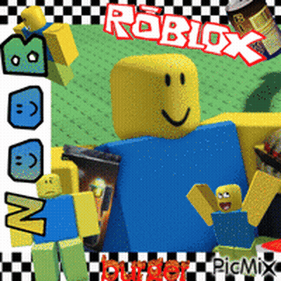 A Picture Of A Roblox Game With A Cartoon Character GIF
