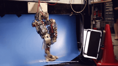 A Picture Of A Robot With The Words Disney On The Bottom GIF