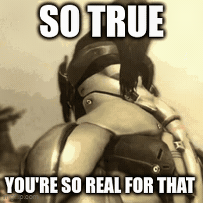 A Picture Of A Robot With The Words So True You 'Re So Real For That GIF