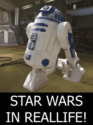 Robot Star Wars Reallife GIF