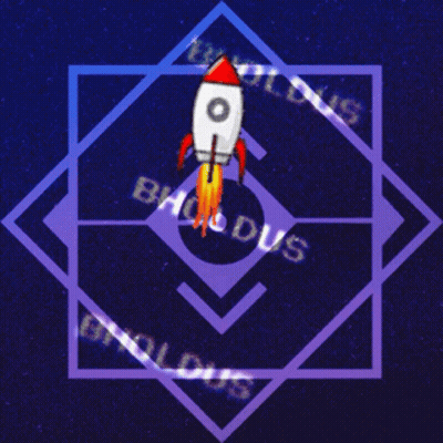 A Picture Of A Rocket With The Word Bholdus In The Background GIF