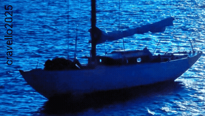 A Picture Of A Sailboat In The Ocean Was Taken By Ciavello In 2025 GIF