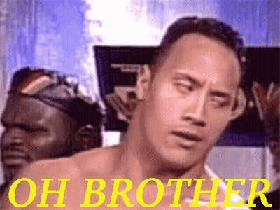 A Picture Of A Shirtless Man With The Words Oh Brother On It GIF