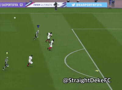 A Picture Of A Soccer Field With The Caption " Own Goal With Bot " GIF