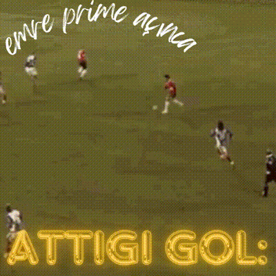 A Picture Of A Soccer Field With The Words Attigi Gol GIF