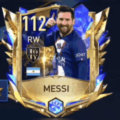 A Picture Of A Soccer Player Named Messi GIF