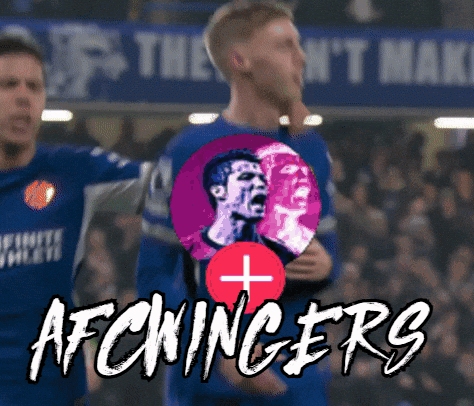 A Picture Of A Soccer Player With The Words Afcwinger 'S On The Bottom GIF