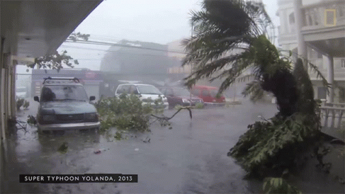A Picture Of A Super Typhoon In Yolanda In 2013 GIF
