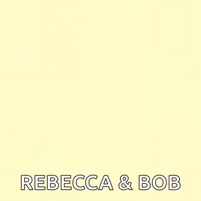 a picture of a turkey with the name rebecca and bob