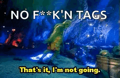 A Picture Of A Turtle With The Words No F ** K N Tags That 'S It I 'M Not Going GIF