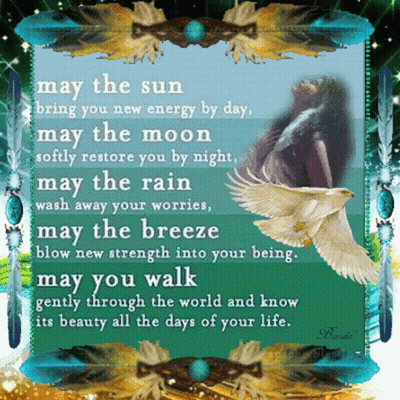 A Picture Of A Woman And An Eagle With A Quote On It GIF