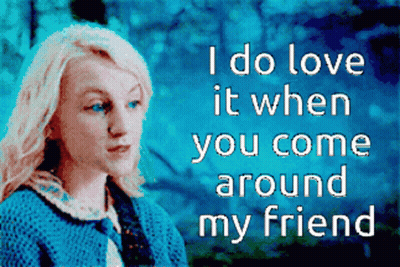 A Picture Of A Woman With A Quote That Says I Do Love It When You Come Around My Friend GIF