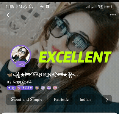 A Picture Of A Woman With Sunglasses And The Words Excellent On The Bottom GIF