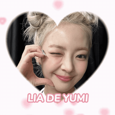 A Picture Of A Woman With The Name Lia De Yumi GIF