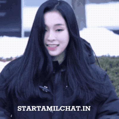 A Picture Of A Woman With The Website Starttamilchat.in Written On The Bottom GIF