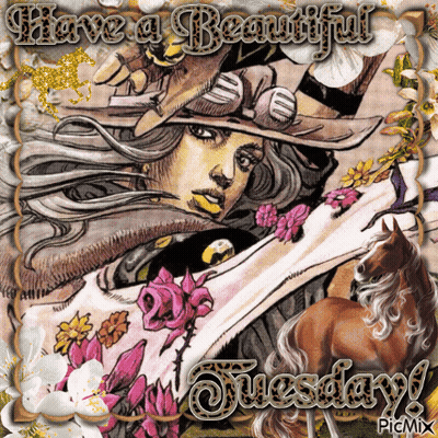 A Picture Of A Woman With The Words Have A Beautiful Tuesday On The Bottom GIF