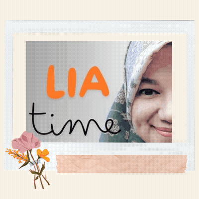 A Picture Of A Woman With The Words Lia Time Written On It GIF