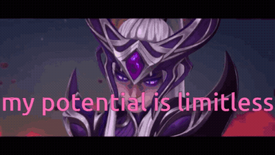 A Picture Of A Woman With The Words My Potential Is Limitless GIF