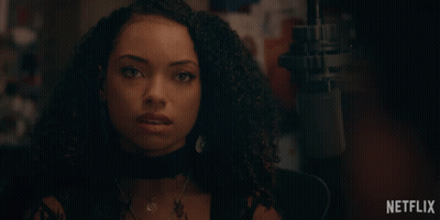 A Picture Of A Woman With The Words " You Don 'T Even Believe That " On The Bottom GIF