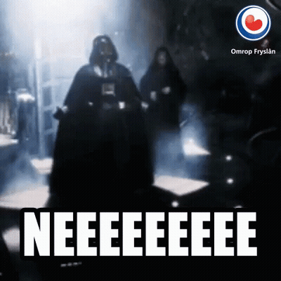 A Picture Of Darth Vader With The Words Neeeeeeee On The Bottom GIF