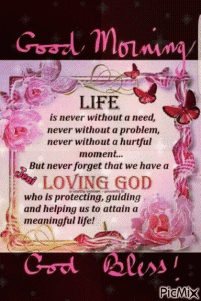 A Picture Of Flowers And Butterflies With A Quote That Says Life Is Never Without A Need GIF
