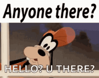 A Picture Of Goofy Saying Hello U There GIF